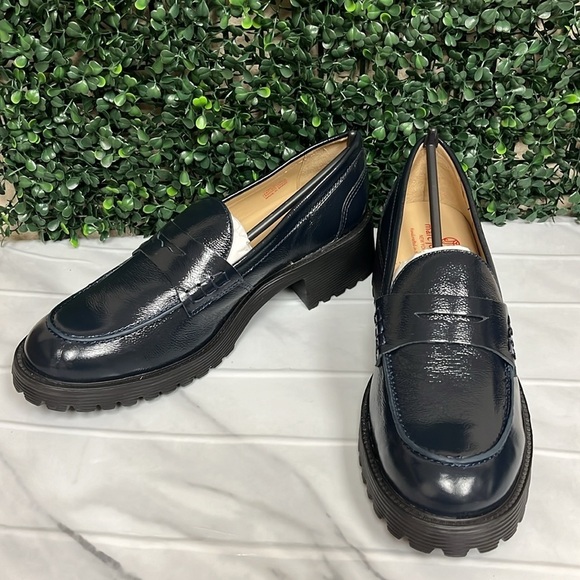 MARC JOSEPH NEW YORK CAMDEN ST. LOAFER NAVY - 10.5 - Picture 2 of 5
